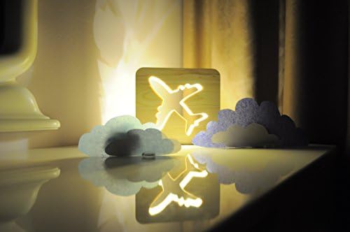 Nightlights for children.Table lamps for bedrooms. Bedroom baby night light. Modern nightlight bedside lighting. Nursery projector light kids gift (Alder)