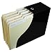 Evelots Magazine File Holder - Set of 12 Black - Office Desk Organizer - Sturdy Cardboard - New Upgraded Double Front Panel for More Stability - Full 4 Inch Wide - Easy Assemble