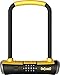 OnGuard 8010C Bulldog Combo U-Lock, 4.53 x9.06 -Inch