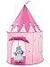 Princess Castle Fairy House Girls Pink Play Tent by POCO DIVO