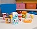 Blue Panda Play Food - 9-Pack Kids Toy Food, Kitchen Pretend Play Wooden Toy Set Toddlers, Grocery Store Food Items