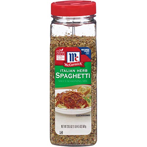 McCormick Italian Herb Spaghetti Sauce Seasoning Mix, 20.5Ounce