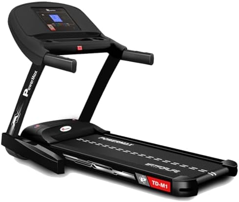 PowerMax Fitness Pre-Installed Motorized Treadmill, Home Use