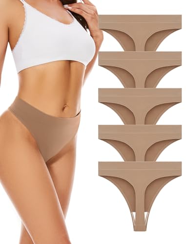 Voenxe Seamless Thongs Underwear Women