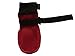 LONSUNEER Dog Shoes Soft and Lightweight with Breathability for Spring Summer and Fall Set of 4 Size X-Large Color Red