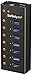 StarTech.com 7 Port USB 3.0 Hub (5 Gbps) - Metal Enclosure - Desktop or Wall Mountable - Rugged & industrial Powered USB Expander and Splitter Hub (ST7300U3M)