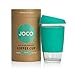 JOCO 16oz Glass Reusable Coffee Cup (Mint)