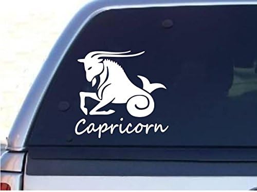 StickerLoaf BrandCapricorn Goat Zodiac Astrology Decal Decals Laptop Tablet car Window Sticker