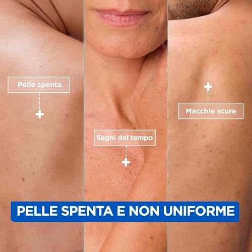 Crema Idratante Anti-Macchie, Per Pelle Secca e Spenta, Pelle Idratata per 48H, Incarnato Luminoso e Uniforme, Con il 9% di Niacinamide, Vitamina C e Burro di Karité, Niacinamide Bright, 400 ml