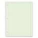 TOPS Engineering Computation Pad, 3-Hole Punched, 8.5 x 11 Inches, 5 Squares per Inch, 100 Sheets, Green, (35510)