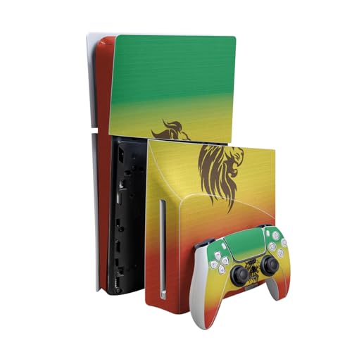 Skin Compatible with PlayStation 5 Slim Digital Edition Bundle + Disc Drive for…