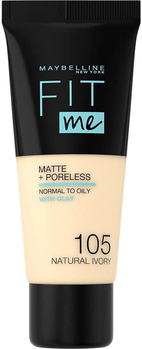 Maybelline Fit Me Matte + Poreless Foundation 30ml - 105 Natural Ivory