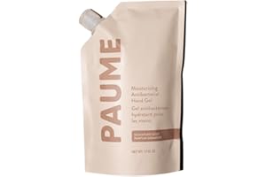 PAUME Moisturizing Antibacterial Sanitizer Hand Gel, 500ml, Silicone & Paraben Free, No Artificial Fragrances & Vegan, Long-L