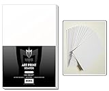 100 ART PRINT Size White Backing / Sketch Boards by Max Pro (11