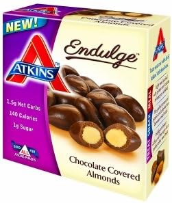 AtkinsEndulge Chocolate Covered Almonds 5 ea pack of 3