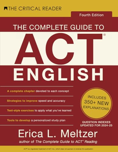 The Complete Guide to ACT English, Fourth Edition The Complete Guide to ACT English, Fourth Edition Paperback