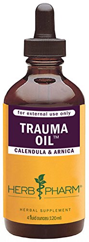 Herb Pharm Trauma Oil with Arnica and Calendula - 4 Ounce Herb Pharm Trauma Oil with Arnica and Calendula - 4 Ounce
