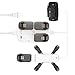 RCGEEK Battery Charger Hub 7 in 1 Multi Charger Intelligent Flight Fast Charging Hub Combo Compatible with DJI Spark Drone and 4 Battery