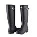 WTW Women's Knee High Rain Boots Size 9 (Black)
