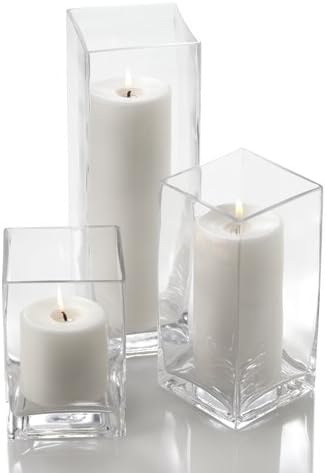Square Vase Set of 3