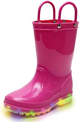 light up rain boots for toddlers
