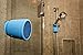Boom SMNBE-A Swimmer Duo - Dirt, Shock, Waterproof Bluetooth Speaker with Stereo Pairing (Blue)