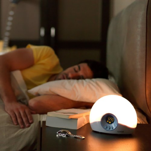 [- Lumie Bodyclock Starter 30 Wake-Up Light Alarm Clock with Sunrise and Sunset Features  -]