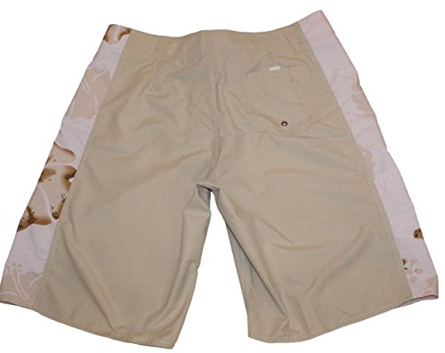 Mens Board Shorts, Island Khaki, 42" Waist