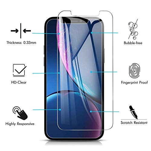 [3 Pack] MMY iPhone 12 Pro Max Screen Protector 6.7 Inch + [1 Pack