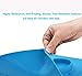 Qshare Toddler Plate, Baby Plate for Babies Toddlers and Kids, Portable BPA-Free FDA Approved Strong Suction Plates for Toddlers, Dishwasher and Microwave Safe Silicone Placemat 11x8x1 inch
