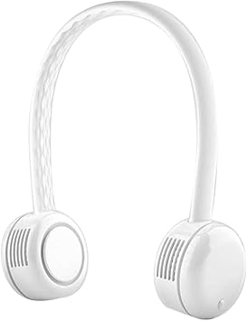 Amazon Urhomy 首掛け扇風機 ポータブル 吊り首ファン Usbリーフレス サイレント 羽なし ファンファッション 高風力 充電式 ハンギングネックタイプ 3段階風速調整 Usb充電式バッテリー Urhomy Usb扇風機 通販