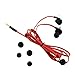 Manords 3.5mm Microphone Handsfree Headset - Red