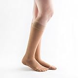 Actifi Women's Sheer 15-20 mmHg Closed Toe Knee