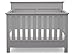 Serta Fall River 4-in-1 Convertible Baby Crib, Grey