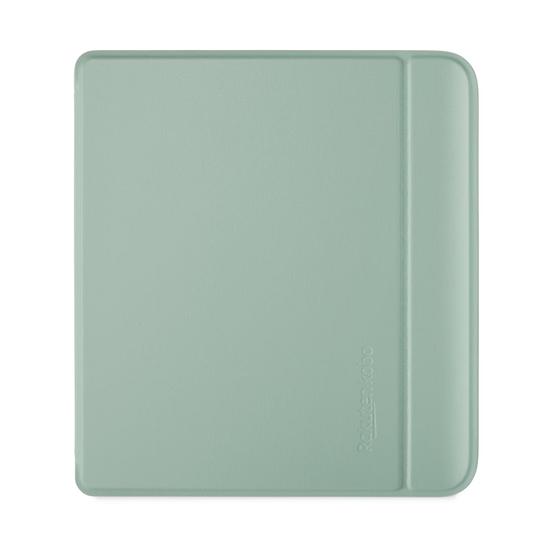 Custodia SleepCover per Kobo Libra Colour | Verde erba | Tecnologia di attivazione/standby | Pelle vegana | Compatibile con l’eReader Kobo Libra Colour da 7"