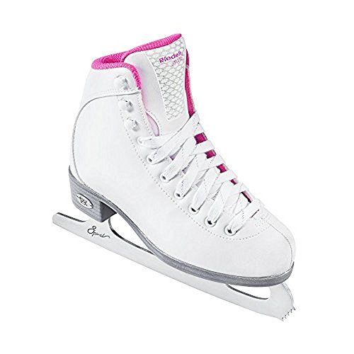 Riedell Skates - 18 Sparkle Jr. - Youth Beginner Soft Figure Ice Skates with Steel Blade for Girls Riedell Skates - 18 Sparkle Jr. - Youth Beginner Soft Figure Ice Skates with Steel Blade for Girls