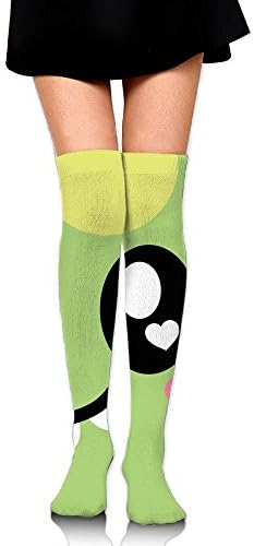 Girls Funny Emoji Smile Knee High Socks Running Compression Thigh High Socks