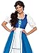 Leg Avenue Women's Costume, Blue/White, Large