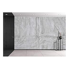 Abstract Gray Background of Concrete Wall Texture - Removable Wall Mural | Self-Adhesive Large Wallpaper - 66x96 inches