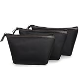 Cosmetic Bag,Set of 3 Portable Waterproof Nylon Makeup Toiletry Bag by EASTERN TIME