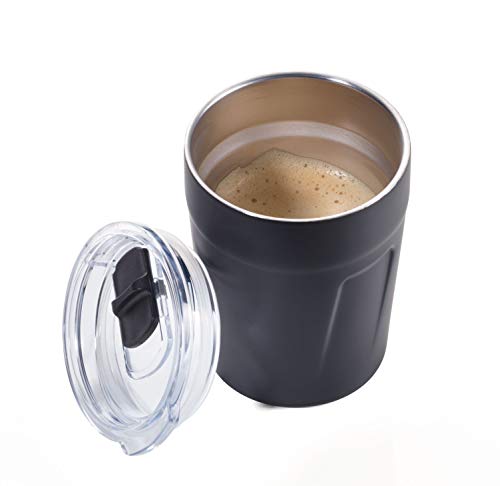 Troika Unisex â Erwachsene Espresso Doppio Thermosbecher, schwarz, 1 Stück (1er Pack) – Bild 3