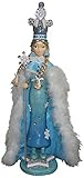 Kurt Adler Hollywood Snow Princess Nutcracker, 20-Inch