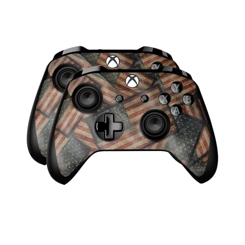 Glossy Glitter Skin Compatible with Microsoft Xbox One Controller (2 Pack) - Vi…