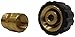 Ultimate Washer UW16-PW4DCF Pressure Washer Screw Nipple, M22 x 1/4-Inch Connectors for Hose, Gun and Spray Wands
