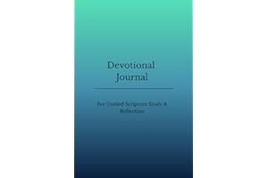 Devotional Journal: For Guided Scripture Study & Reflection