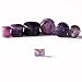 Longbeauty 10Pairs Mixed Stone Saddle Ear Plugs Stretcher Expander Tunnels Ear Gauges Piercing Jewelry 6MM