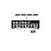 E-SDS 4-Way AV Switch RCA Switcher 4 in 1 Out Composite Video L/R Audio Selector Box for DVD STB Game Consoles
