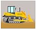 BigWig Prints Construction Trucks Kids Room Wall Decor - Set Six 8x10 Photos