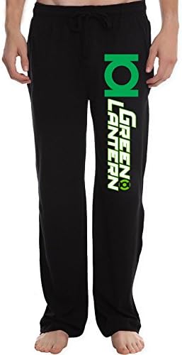 AMTT Men's green lantern logo Lounge Pajama Pants