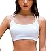Women's High Impact Sports Bra Wirefree Push Up Run Yoga Bra White L